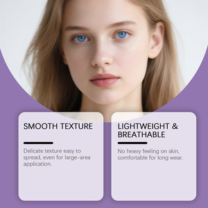 Série de fonds de teint liquides hydratants changeant de couleur 30 ml – Format standard – Teint foncé/naturel – Maquillage léger et rafraîchissant - Product Image 4