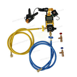 เกจวัดความดันดิจิตอล เครื่องวัดอุณหภูมิ เครื่องวัดสุญญากาศ สำหรับสารทำความเย็น 88 ชนิด เครื่องปรับอากาศ เกจวัดความเย็นแบบดิจิตอล - Product Image 3