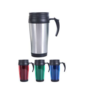 Vaso Térmico de Doble Pared con Asa 2026 para Viajes y Coche, Vaso Clásico con Asa para Uso Doméstico - Product Image 1