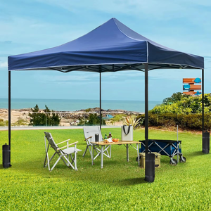 Gazebo Impermeabile 3x3 del Produttore, Tenda a Baldacchino Robusta Retrattile per Esterni, Ideale per Feste, Pubblicità, Eventi e Fiere - Product Image 5