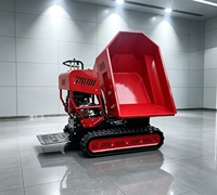Mini-dumper hydraulique rotatif Archer, chargeur compact multifonctionnel, véhicule de transport, moteur B&S 5000W 12V CE/EPA/Euro 5