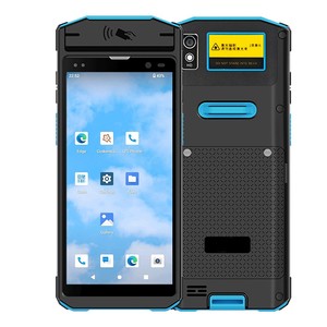 Kho dữ liệu thu Android 13 gồ ghề cầm tay 2D QR đọc mã vạch công nghiệp Máy quét mã thu dữ liệu kho PDAs - Product Image 1