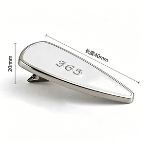 Women Minimalist High-end White Enamel Triangle Hair <b>Clip</b>, Hair Pin Fashion Hair Decor Low MOQ - Product Image 2