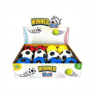 Pelotas de juguete Winner Ball de 10 cm de diámetro, estilo fútbol tenis, para niños mayores de 3 años - Product Image 3