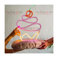 Enseigne néon LED personnalisée avec logo, design gratuit, pour bar, mariage, pâtisserie, idéale pour le dropshipping