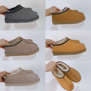 Chaussures d'intérieur en fourrure pour femmes, <span class=keywords><strong>style</strong></span> ethnique, pour Uggs, hiver, nouvelles bottes de neige confortables et luxueuses - Product Image 4