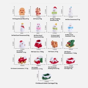 Nouveau Noël Ornement Bonhomme De Neige DIY Ornement Boule De Cristal Accessoires Suspendus Micro Paysage Ornement - Product Image 6