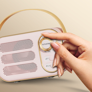 Altavoz Bluetooth Retro Vintage YX006, IP67 Impermeable, Sonido HIFI, Puerto para Tarjeta TF, Luz LED, Portátil para Exteriores, Regalo, Venta al Por Mayor OEM - Product Image 4