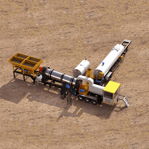 Liên tục di động nhựa đường thực vật nhựa đường trộn máy với giá nhà máy - Product Image 5