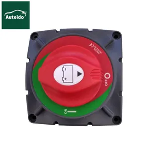 Interruptor de bateria de alta corrente, 12 V Bateria Mestre Cut Desconectar Interruptor Isolador para Barco Marinho, Navio, Iate, RV, Caminhão (On/Off)