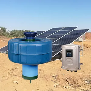 AMPSOL Solar Power Powered DC Pool See Aquakultur Maschine Sauerstoff be lüfter Belüfter Oxygen ator Belüftung system für Teich brunnen