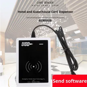 Hệ THỐNG QUẢN LÝ KHÁCH SẠN Pro đầu đọc thẻ USB V9-T557 airbnb Nhà Văn căn hộ thông minh phần mềm quản lý khách sạn đầu đọc thẻ RFID - Product Image 3