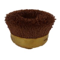 Brosse de nettoyage en fil de laiton 100*30mm, brosse de polissage robuste
