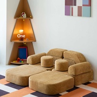 Modernes Modulares Kindersofa mit Baustein-Design, Frei Kombinierbar, Abnehmbar & Waschbar für Wohnzimmer und Schlafzimmer - OEM/ODM