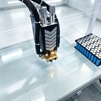 Machine à souder par points HLNT 3kw Haute puissance Machine à souder par points automatique Batteries au lithium 18650 Soudeuses par points à impulsions