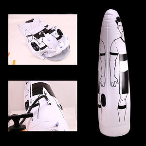 Maniquí inflable de fútbol americano blanco de 70 pulgadas, equipo de entrenamiento de Maniquí de portero para jugadores de fútbol - Product Image 4