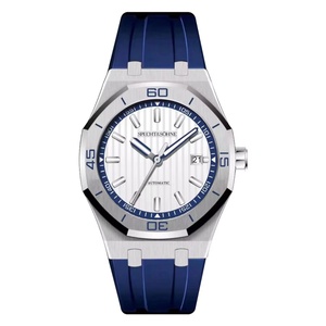 Nouvelles montres mécaniques automatiques de luxe, mouvement japonais 8215, montre en acier inoxydable, cristal saphir, étanche, 40 mm - Product Image 3