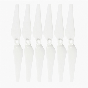1 par de hélices de material compuesto autoajustables blancas 9443 CW CCW compatibles con <span class=keywords><strong>Phantom</strong></span> <span class=keywords><strong>2</strong></span> 3 RC Quadcopter de bajo ruido - Product Image 2