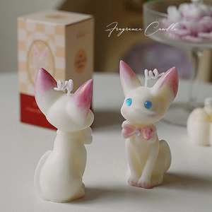 Bougie parfumée personnalisée AIKUN, thérapie par les senteurs, décoration de la maison, cadeaux de fête, bougies style chat - Product Image 4