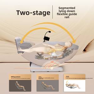 Fabrik-Großhandel SLTrack2025 Beheizter Luxus-Fingerdruck-4D-Elektro-Massagesessel mit Schwerelosigkeit für Ganzkörpermassage - Product Image 5