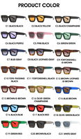 2025 luxe marque hommes lunettes De soleil bas prix unisexe Uv400 carré épais noir cadre hommes lecture classique lunettes De soleil Gafas De Sol