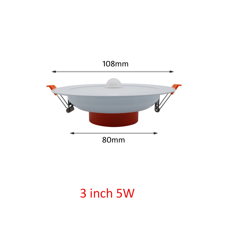 3 pulgadas 5W