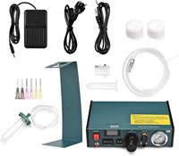 983A distributeur de colle automatique numérique précis professionnel pâte à souder contrôleur de liquide compte-gouttes 220V pour outil de réparation de fer à souder