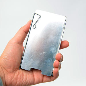 Panel cortavientos para estufa de camping al aire libre, escudo de aluminio plegable de 9 piezas para estufa de gas portátil con bolsa de tela - Product Image 2