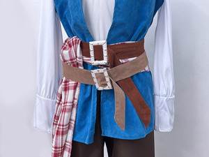 Disfraz <span class=keywords><strong>de</strong></span> Halloween Europeo Americano, Uniforme <span class=keywords><strong>de</strong></span> Juego, Disfraz <span class=keywords><strong>de</strong></span> Pirata del Caribe para Hombre y Mujer, Disfraz <span class=keywords><strong>de</strong></span> Capitán Marinero para Cosplay <span class=keywords><strong>de</strong></span> TV y Cine - Product Image 5