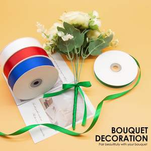 Cinta de raso grosgrain 100% poliéster color rojo vino, al por mayor, de una y dos caras, tamaños 6mm, 1cm, 1.2cm, 1.5cm, 2cm, 2.5cm, 4cm - Product Image 5