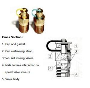 Nordel Core 1000 PSI Manometer mit für Test anschluss stecker Messing gehäuse - Product Image 5