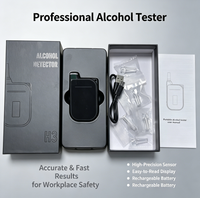 Sensor de Celda de Combustible Airsense H3 Mini, Venta al por Mayor de Fábrica, Sensor Electroquímico de Precisión, Pantalla LCD Digital de Litio, Alcoholímetro