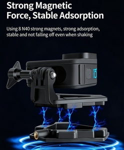 Soporte Magnético Universal de Liberación Rápida para Cámara de Acción, para GoPro, DJI Osmo, Insta360, Smartphone, Vlogging, Senderismo, Esquí - Product Image 4