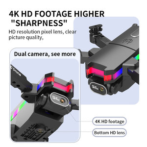 Hot F190 Private Mold Mini Foldable Indoor <strong>Drone</strong> Accessories Para <strong>Drones</strong> Camera China <strong>Drone</strong> 4k Professionnel for Kids - Product Image 4
