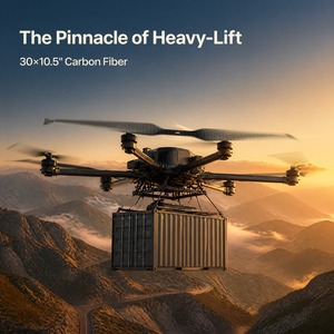 Hélice en fibre de carbone T-motor HEP-L 30x10.5 de 30 pouces pour multirotor à charge lourde UAV 1850-2420RPM - Product Image 6