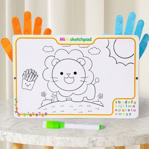 Toddlers 2 in 1Learning Math <b>Game</b> Drawing White <b>Board</b> Educational Number Montessori Blocks Toys <b>for</b> Kids - Product Image 5