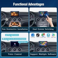 Pour Apple CarPlay sans fil Android Auto Mercedes Benz NTG4.5 NTG4.7 NTG5.0 W176 W205 W212 W222 GLA GLC GLE GLS a B C S CLASS