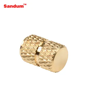 Brass Diamond Knurl M2 Blind Inserts Nuts For Auto Car Parts