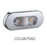 E-mark 100% étanche 10-30V RV Bus remorque camion LED côté arrière avant contour feu de signalisation LCL0A75