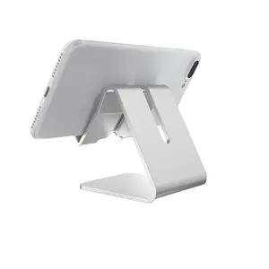 휴대 전화 스탠드 전화 도크 크래들 홀더 휴대 전화 태블릿 홀더 iPad 알루미늄 합금 책상 충전 액세서리 책상