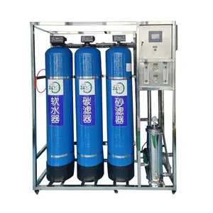 Système d'osmose inverse industriel RO, purificateur d'eau, filtration de l'eau de l'usine de traitement