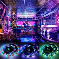 Bande LED à pixels adressables DMX, bande LED RGB WS2815, bande LED 144 LED/m 12V, bande LED à pixels 12V WS2815