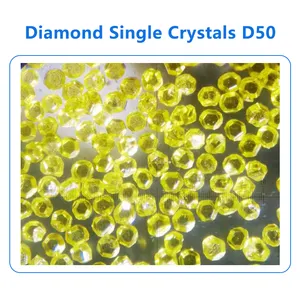 Hoge Sterkte Synthetische Diamant D50 Eenkristal