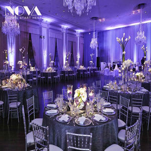 أعمدة خلفية عالية الجودة للمسرح مع تصميم ستائر للزفاف ولافتات - Product Image 6