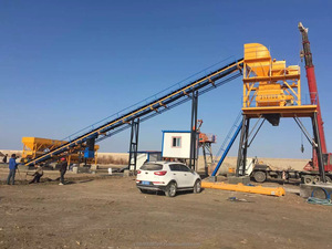 Container Silo JS1500 Steel <b>Concrete</b> Mixing <b>Batching</b> <b>Plant</b> Stationary 90m3/h Ready Mix <b>Concrete</b> <b>Batching</b> <b>Plant</b> - Product Image 5