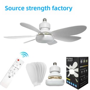 <span class=keywords><strong>Ventilador</strong></span> <span class=keywords><strong>de</strong></span> <span class=keywords><strong>Techo</strong></span> con Forma <span class=keywords><strong>de</strong></span> Flor, LED Blanco, Control Remoto, Portalámparas E27, Tamaños <span class=keywords><strong>de</strong></span> Aspas <span class=keywords><strong>de</strong></span> 420mm/520mm, Diseño Agi32 - Product Image 4