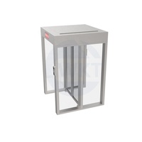 120 ° 90 ° Biométrico Automático Dual Swing Speed Gate Flap Barrier Torniquete de altura completa Seguridad Checkpoint Plataforma Puertas de pantalla
