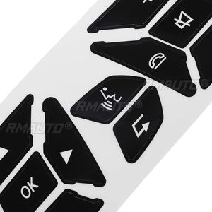 Autocollants de réparation pour boutons de volant neufs pour Mercedes-Benz GLK350, Classe C, CLS C218, SLK W172, W204, W212, W218 - Product Image 4