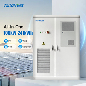 ระบบพลังงานแสงอาทิตย์แบบไฮบริด VoltaNest MPPT พร้อมแบตเตอรี่ 61kWh 112kWh 225kWh สำหรับติดตั้งหลังมิเตอร์ (BTM) สำหรับเชิงพาณิชย์และอุตสาหกรรม รุ่น VoltaNest ML5 - Product Image 3