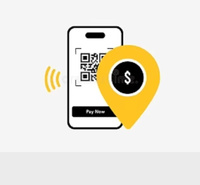 Aplicación de billetera digital con pago por código QR y función de rebaja de dinero en efectivo para dispositivos móviles